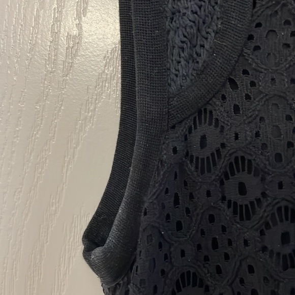 Sea New York Black EYELET Dress Size 2 - Picture 5 of 7